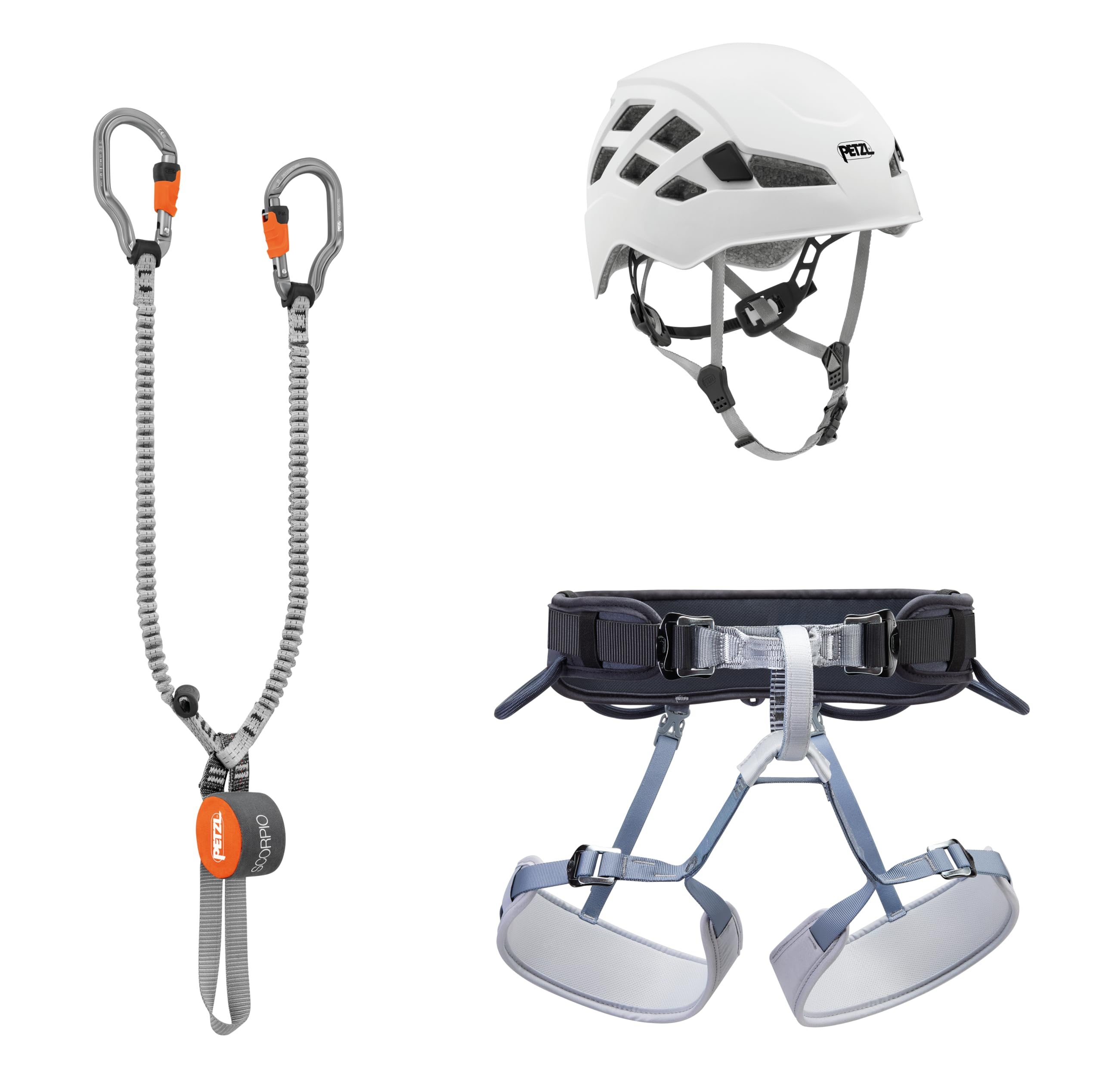 PETZL VIA FERRATA Vertigo S2 Adult Kit with Practical Size, Versatile Solution