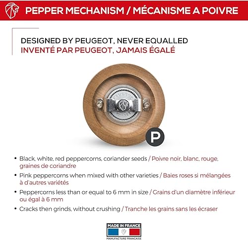 Miniatura 3 de Peugeot Paris Classic Collection - Molinillo de pimienta 87in color natural