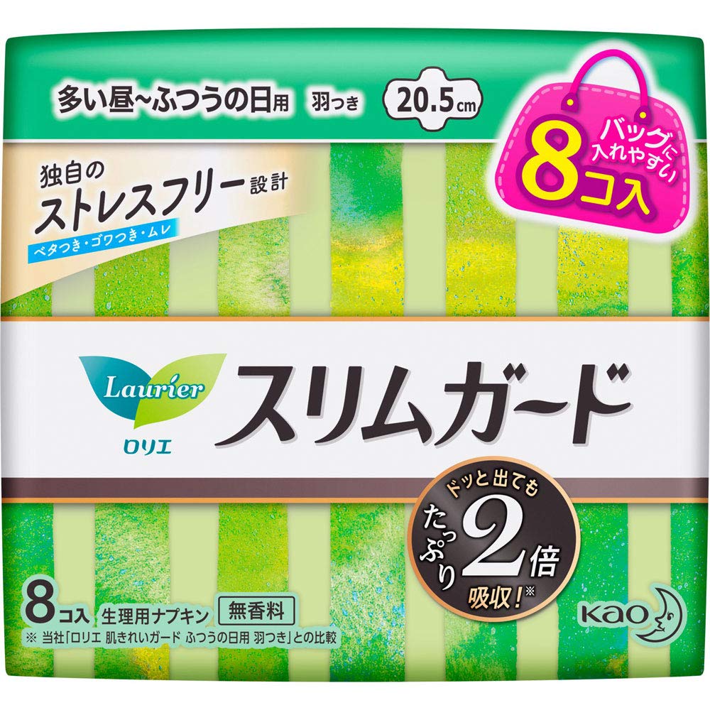 Amazon | 花王 ロリエSpeed+スリムガード昼用ミニサイズ8個 | ロリエ