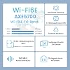 Tenda Nova MX21 Pro Wi-Fi 6E Mesh WLAN System - AXE5700 Tri-Band (Supports 6G Band) - Replaces Router and Repeater - Recommended for Homes with 2-3 Bedrooms - App Control - Pack of 2