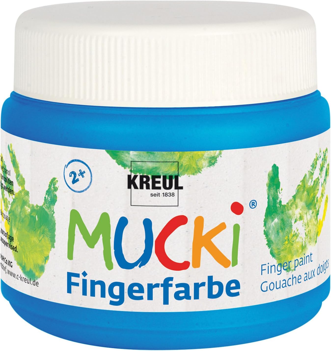 Mucki Finger Paint, Blue