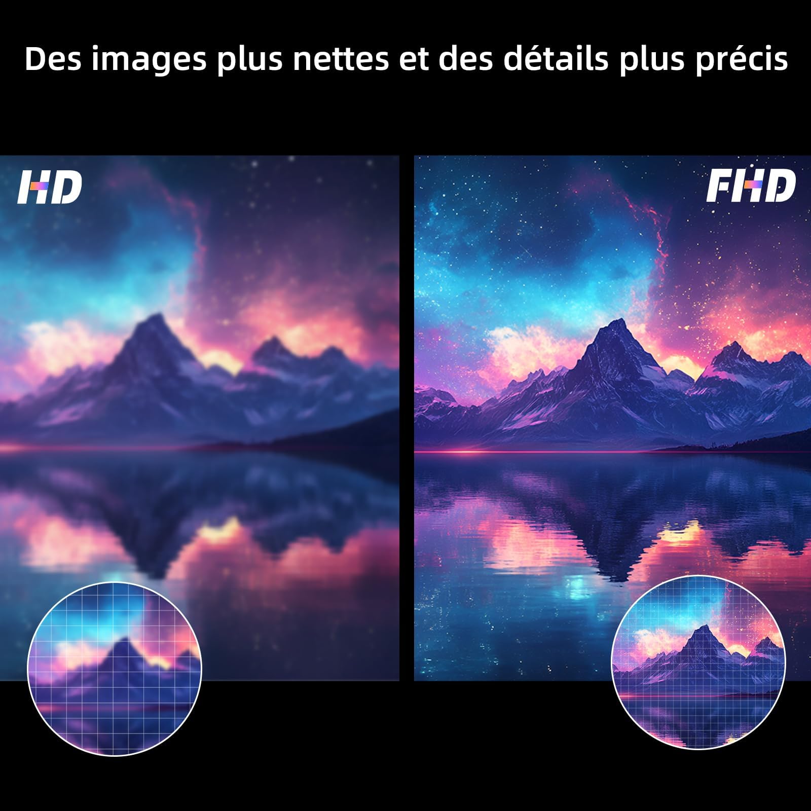 CHiQ TV 32 Pouces FHD QLED Google TV HDR10 (L32QST) | Compatible avec Apple AirPlay, Dolby Audio, Commande Vocale, Triple Tuner DVB-C/T2/S2