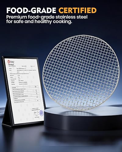 Miniatura 3 de GVDV Fogata sin humo, hoguera de 20 pulgadas con rejilla y cenicero extraíble, diseño hueco tallado que hace que las llamas sean más fuertes y una