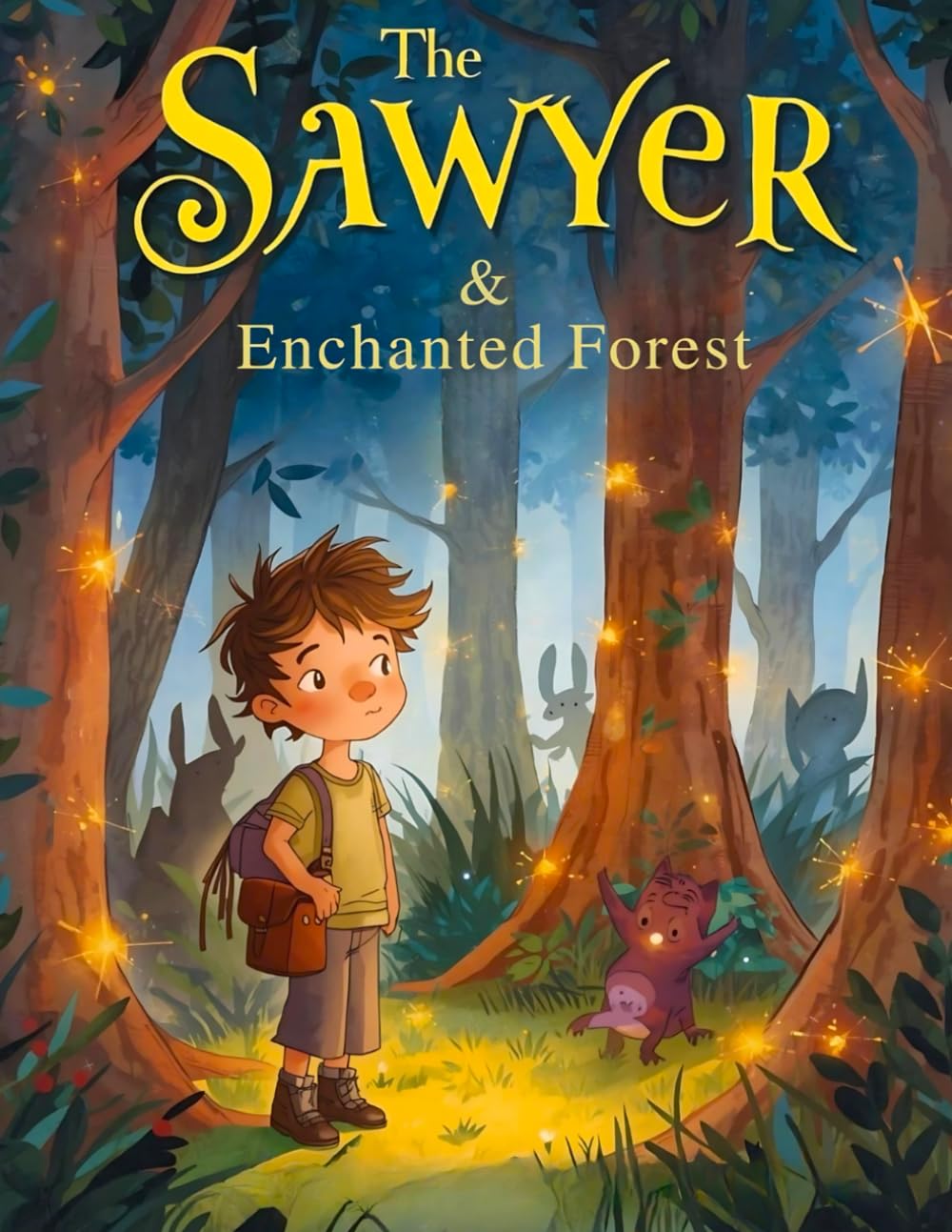 The Sawyer and the Enchanted Forest: A Magical Bedtime Story About Courage, Kindness, and the Power of Friendship for Kids Ages 4–8