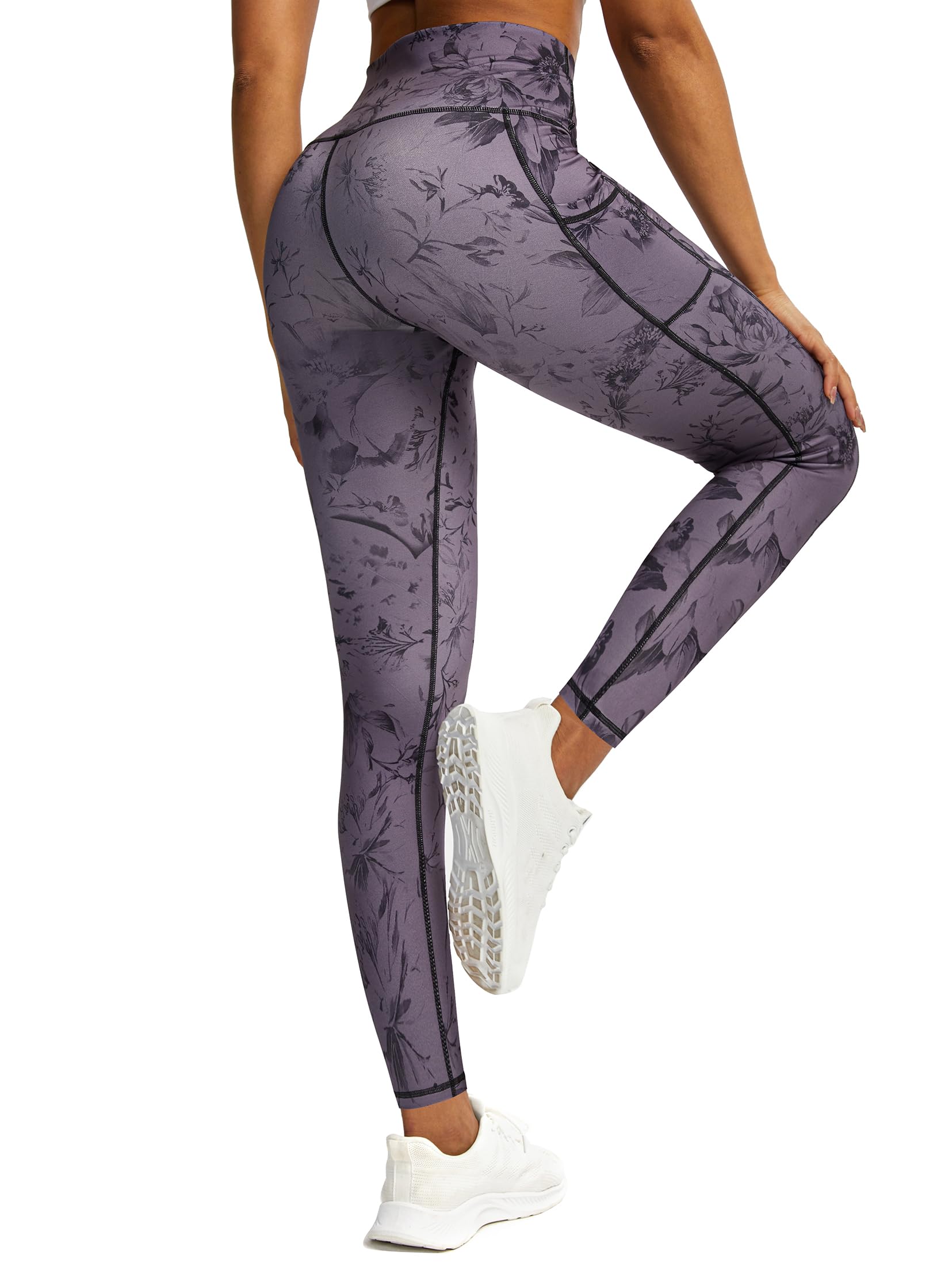 Pantalon de travail pour femme, legging pour femme, contrôle du ventre, pantalon de yoga avec poches, collants de course à pied, fitness, gym