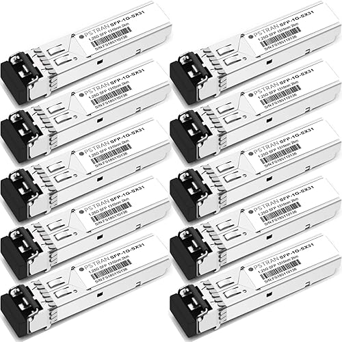 Vista 103 de Módulo óptico del transmisor-receptor de 1000BASE-SX SFP compatible con Cisco GLC-SX-MMD GLC-SX-MM SFP-GE-S GLC-SX-MM-RGD 850nm 1,804.5 ft DDM For