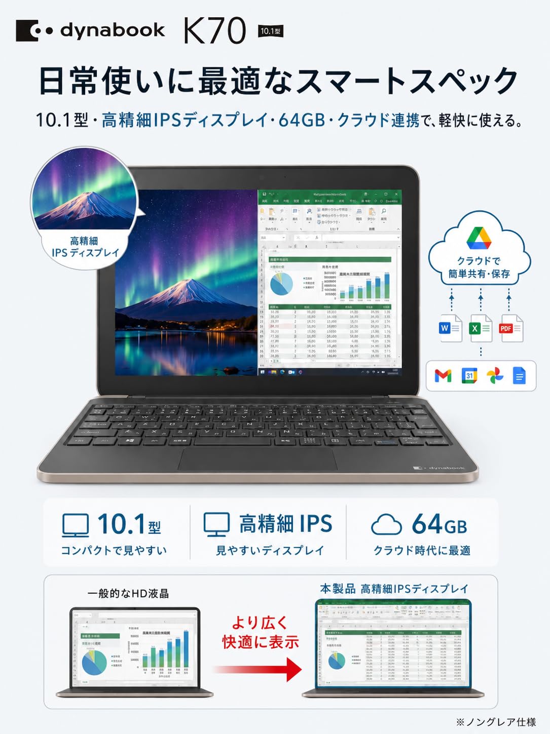 Amazon.co.jp: 【整備済み品】dynabook K70 第11世代 intel N4500 10.1