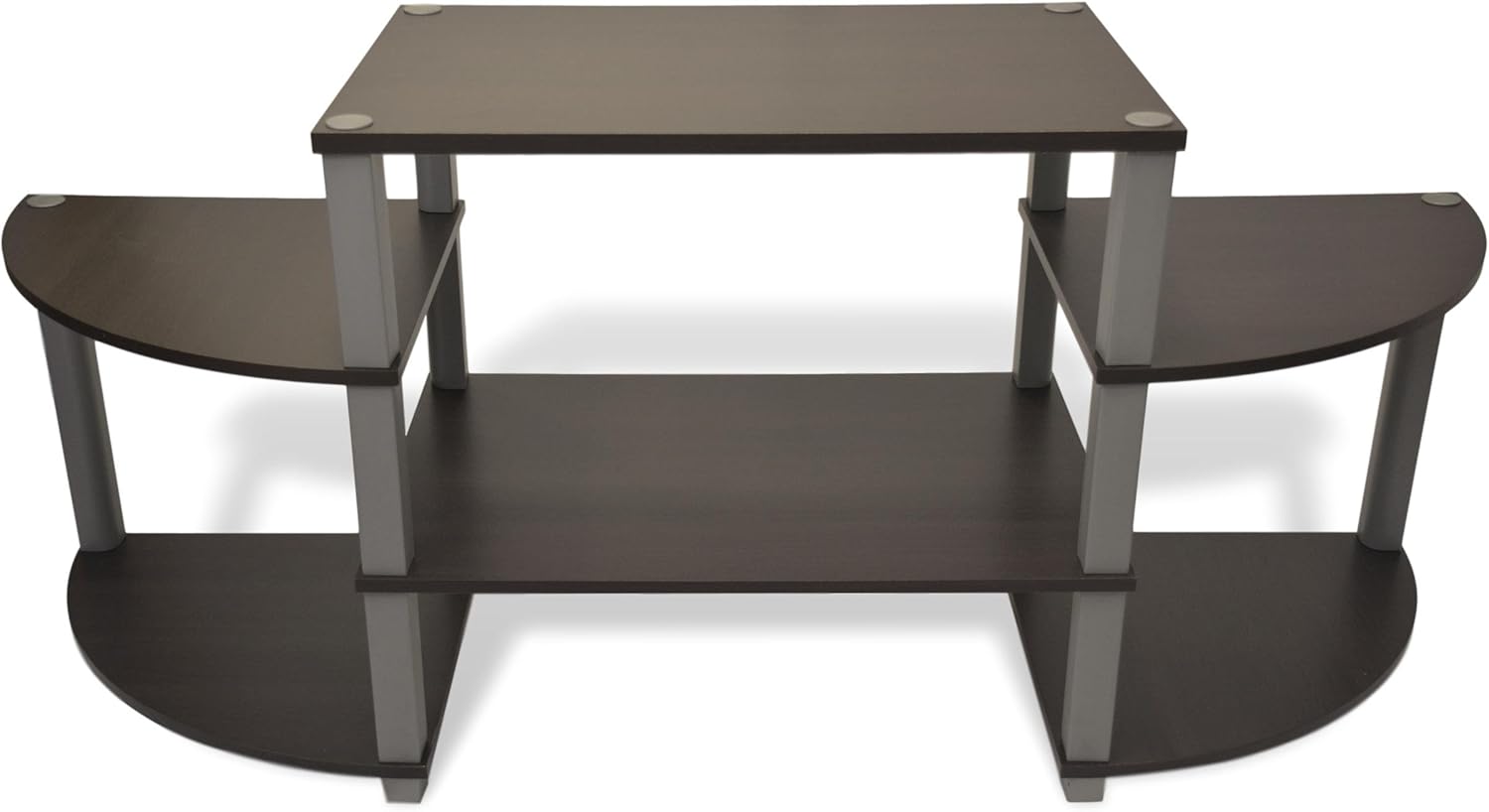 Momentum Furnishings Entertainment Center (Espresso/Silver