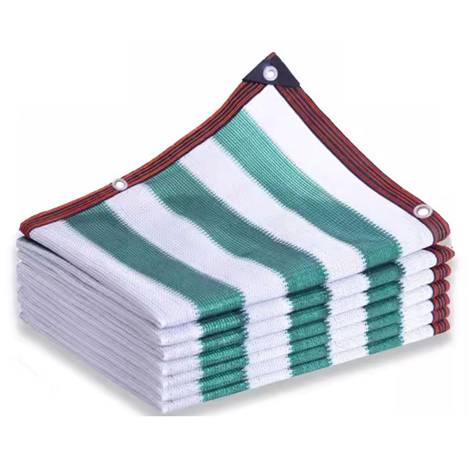 WQPMNYG 4x8m Shade Cloth - Sunblock Garden Netting with Grommets for Pergola Patio Outdoor Use Apartments Railing Dog Kennel Canopy Cover