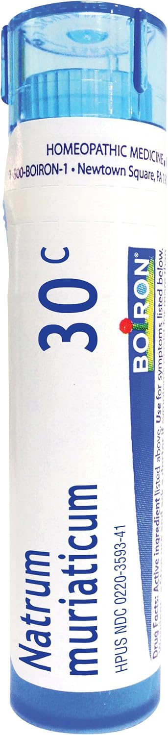 Boiron Natrum Muriaticum 30C (Pack of 5), Homeopathic Medicine for Runny Nose