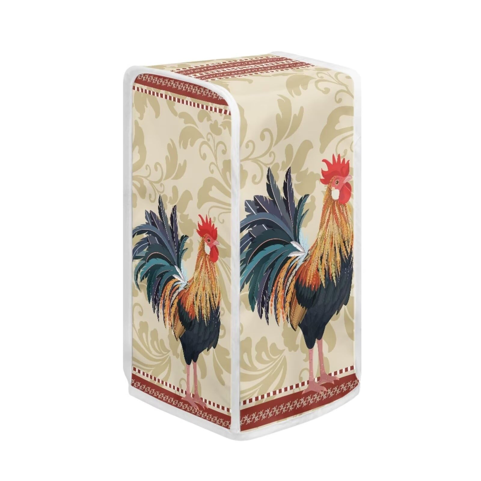 ZUXONGSY Rooster Electric Can Opener Dust Cover Aztec Can Opener Cover Home Decor Southwestern Navajo Electric Can Opener Cover