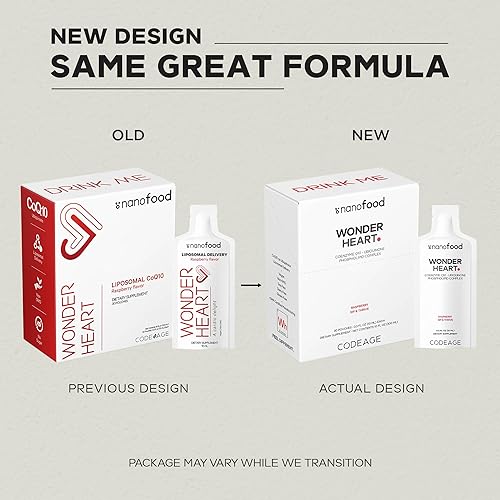 Miniatura 3 de Codeage Wonder Heart Liquid CoQ10 Suplemento liposomal de ubiquinona, vitaminas para el corazón de coenzima Q10, mezcla vegana de fosfatidilcolina