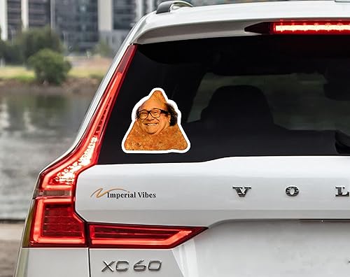 Miniatura 6 de IMPERIAL VIBES Adhesivo Danny Dorito – Calcomanía divertida de vinilo para coche, camión y camioneta – Extraíble para uso en interiores y exteriores