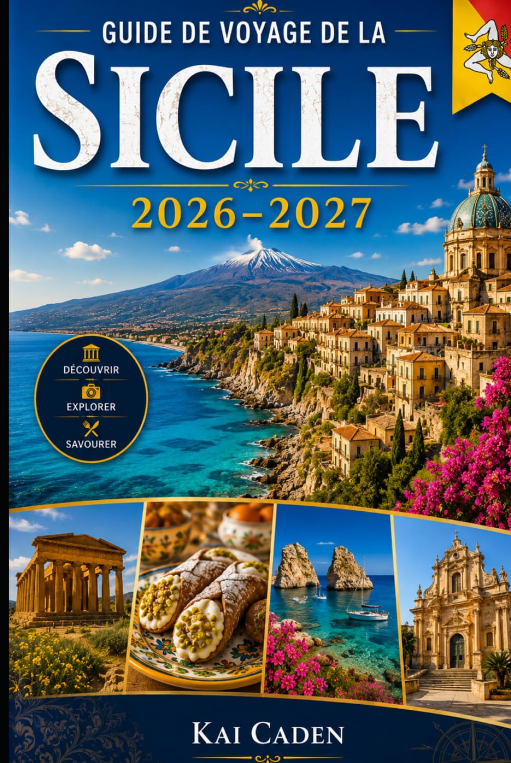 Guide de voyage de la Sicile 2026–2027: Explorez Palerme, Catane, Taormina, Syracuse, Cefalù, le mont Etna, la Vallée des Temples, les meilleures ... pour les visiteurs débutants, les couples