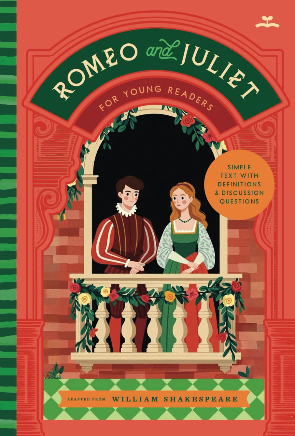 Romeo and Juliet for Young Readers: A Simplified Chapter Book Retelling for Kids 7-10 with Glossary, Cast of Characters, and Shakespeare Biography ... Kids Book) (Shakespeare for Young Readers)
