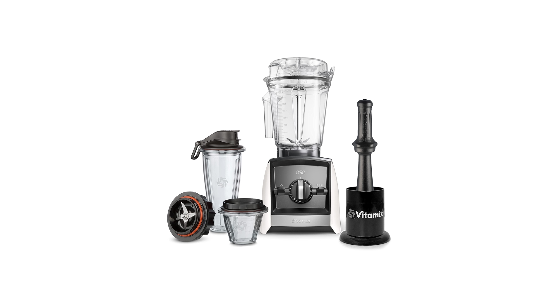 Amazon | 【公式】Vitamix A2500i S ホワイト ミキサー