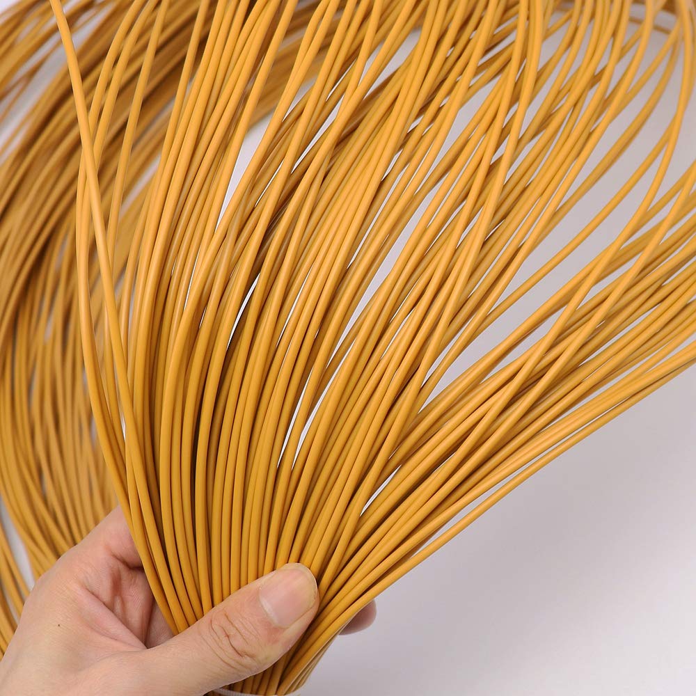 YebiO Plastic Rattan Wicker 500G Pe Rattan Weaving Material Circular Rattan Synthetic Plastic Weaving Rattan