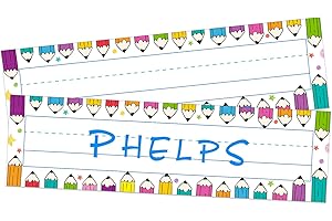 Classroom Pencil Name Plates