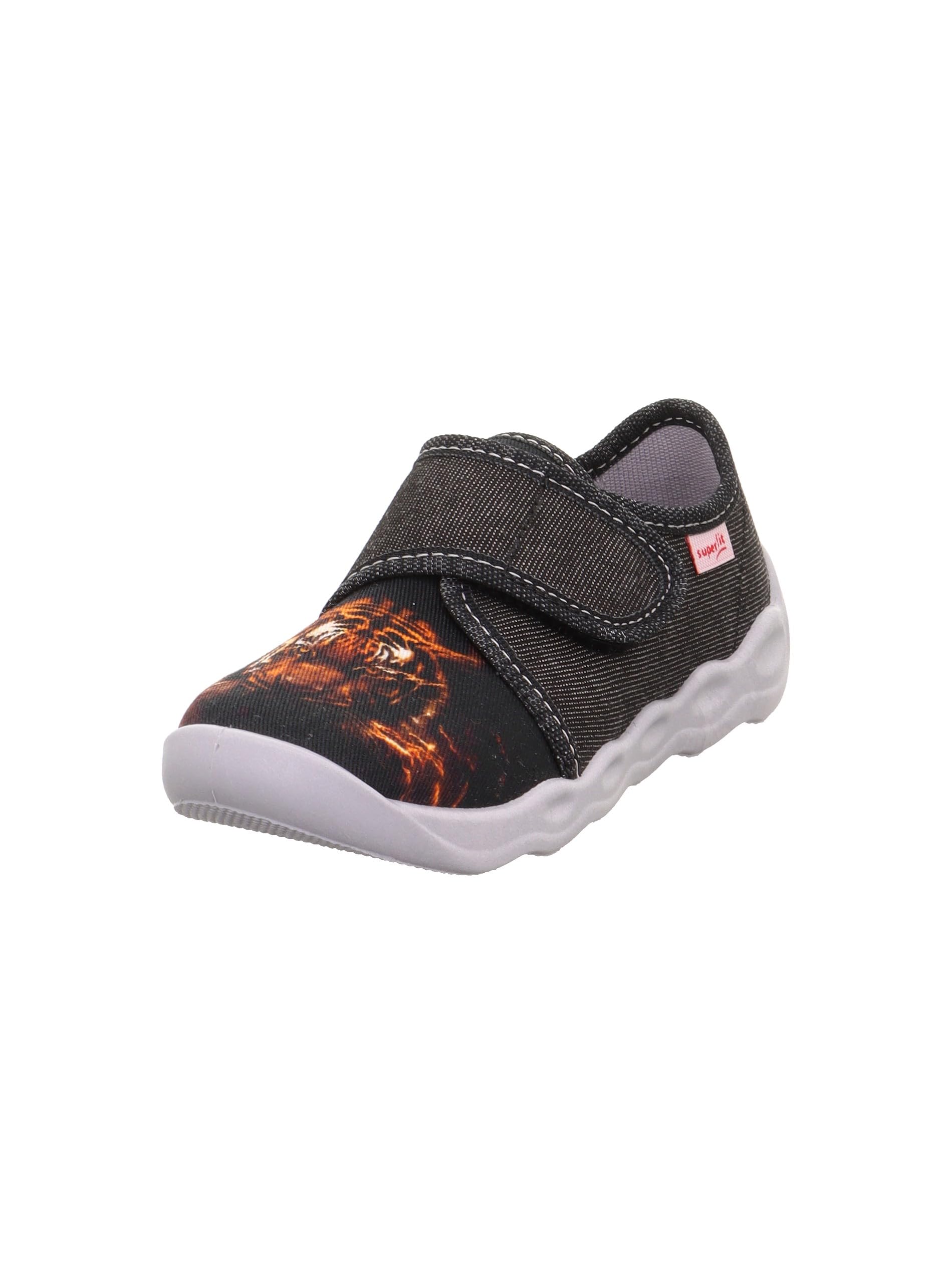 Superfit Boys Bubble Slippers, Grey 0010, 10.5 UK Child