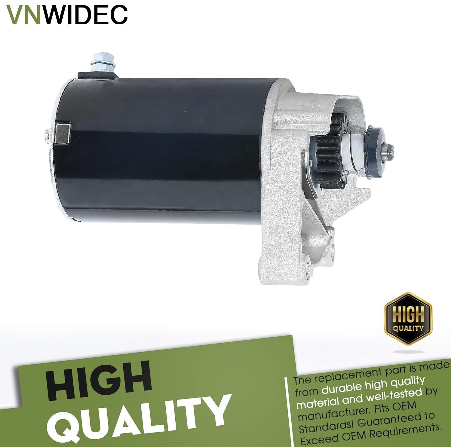 Electric Starter Motor Replacement for Riding Mower B.Riggs S.tratton V Twin MTD C.Raftsman 18-22Hp Engine
