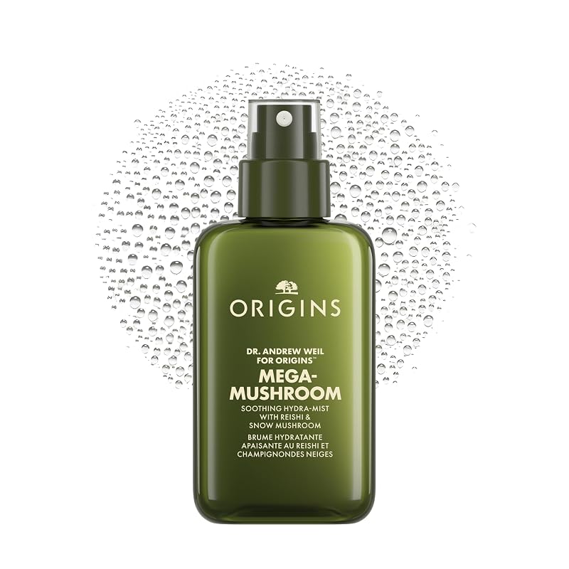 Bruma facial Origins Mega-Mushroom com Reishi e Snow Mushroom, 100 mL
