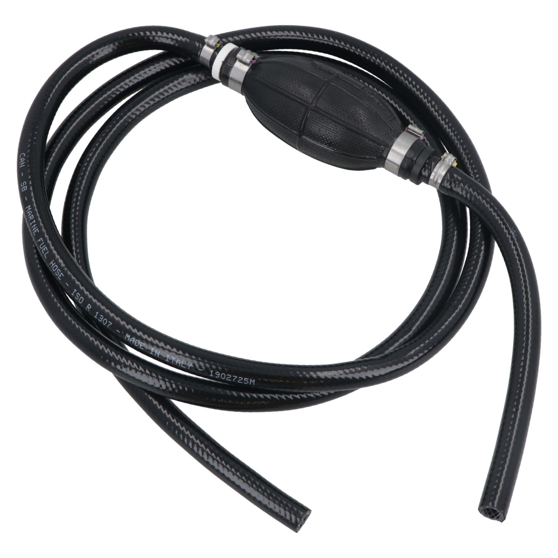 Ab Tools Multicolour Outboard Engine Fuel Line With Primer Bulb 2M For Boat Yacht Marine 5/16In 8Mm