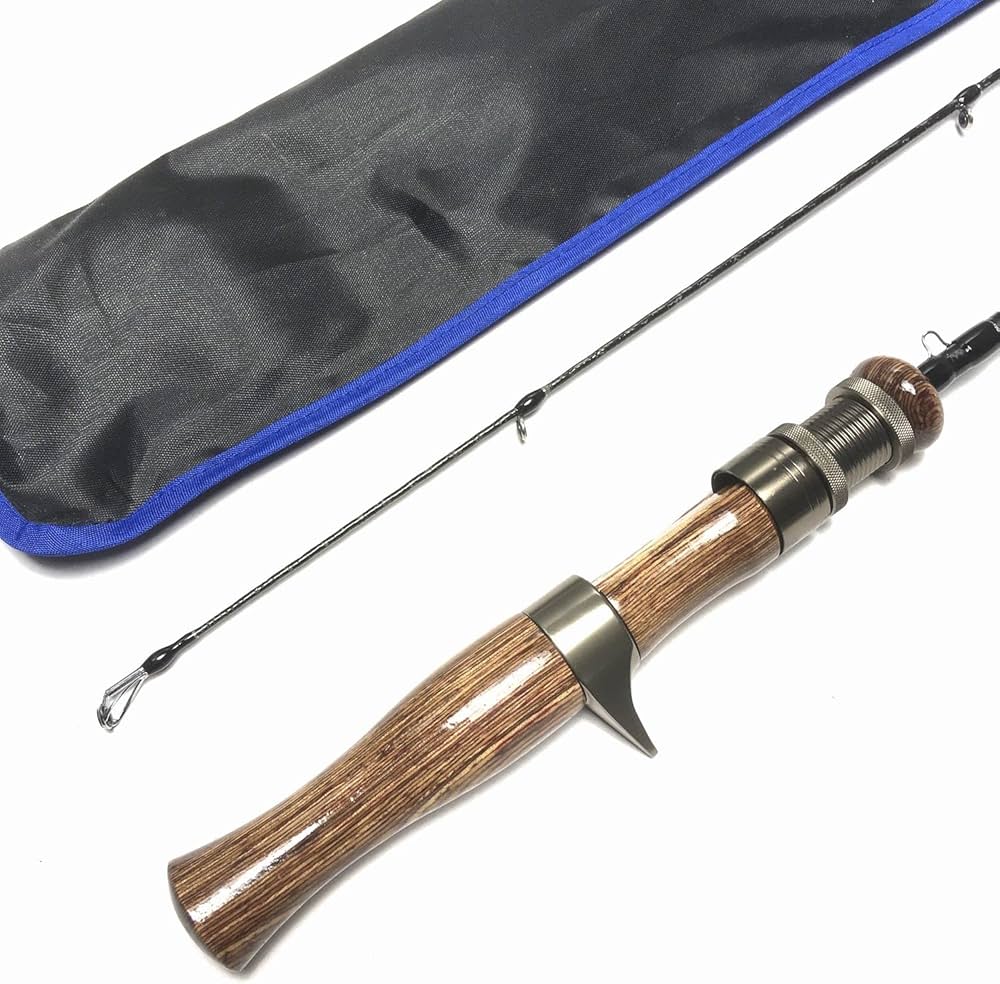 トラウトロッド　スピニング　天然木グリップ　2ピース Fujiガイド 5ft トラウトロッド スピニング 天然木グリップ 2ピース Fujiガイド 5ft