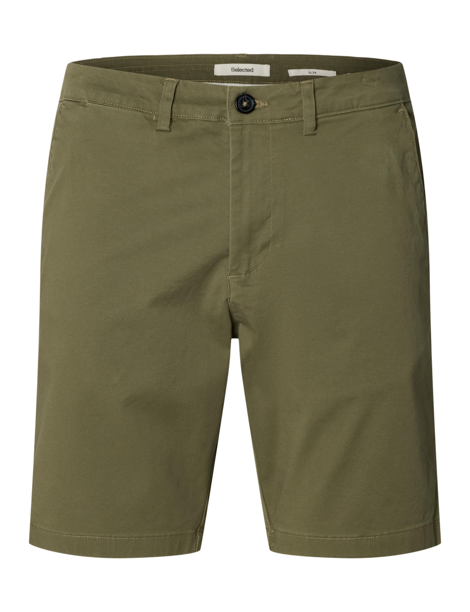 SELECTED HOMME Men's Slhslim-Miles Flex Noos Shorts, Kalamata, M