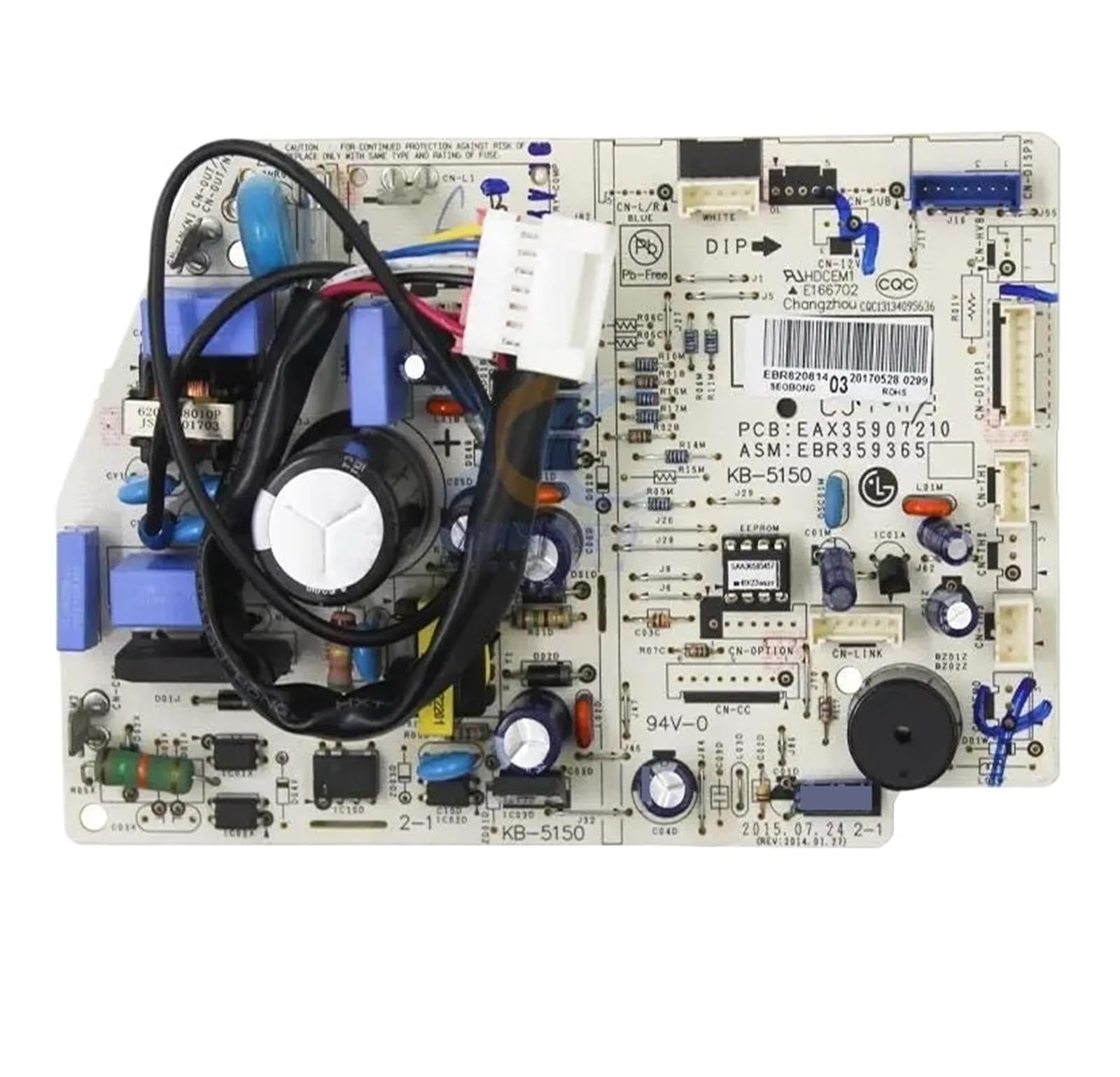 GENTERUN Air conditioning PCB circuit board PCB:EAX35907210 ASM:EBR359365 EBR82081403 EBR82081405 KB-5150