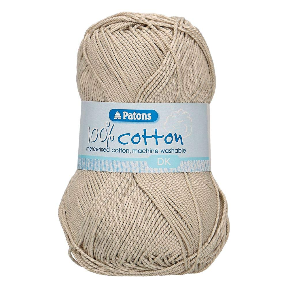 Patons Knitting Yarn, Cotton, Limestone, One Size