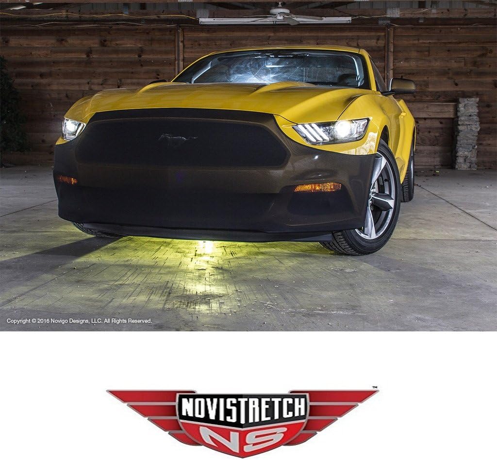 Mustang NoviStretch Front Bra High Tech Stretch Mask Fits: All 6th Gen 2015 Thru 2023 Mustangs