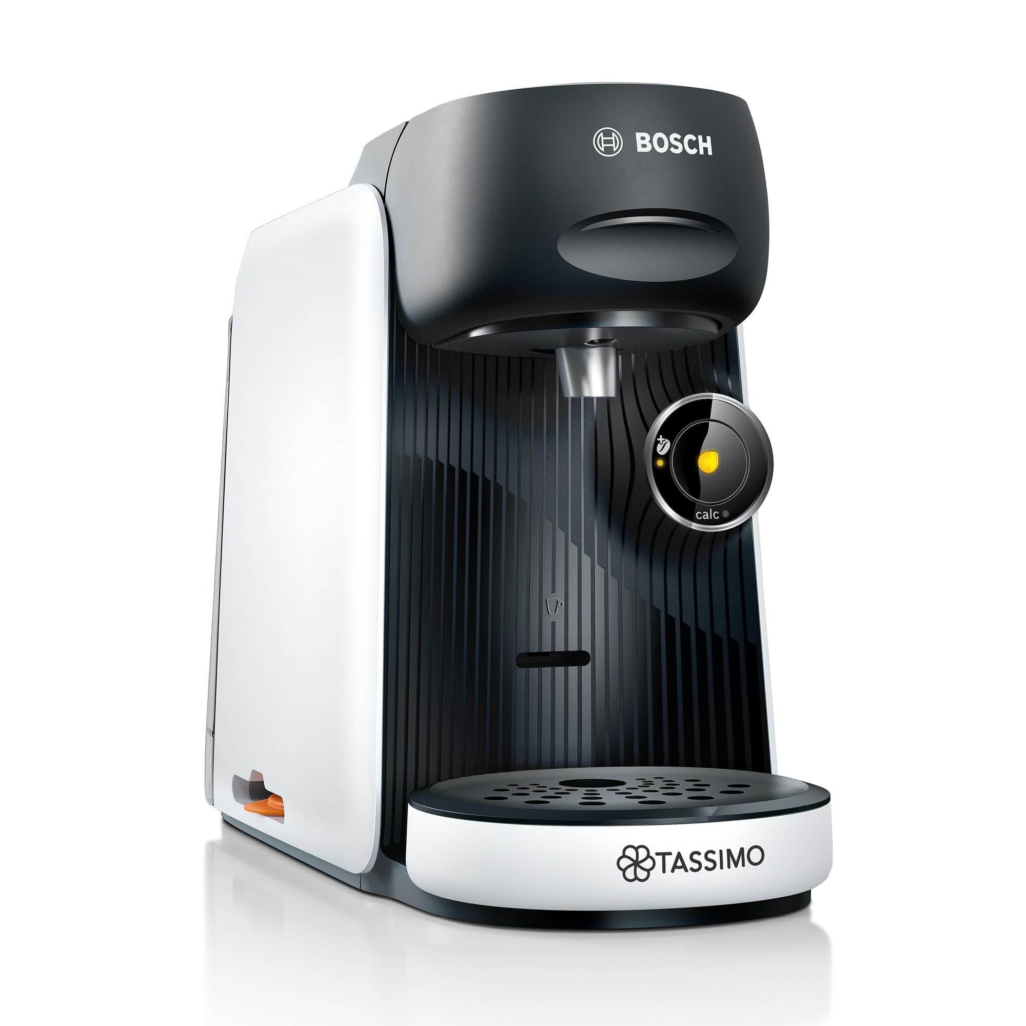 Bosch - Cafetera Tassimo Finesse Friendly,1400W, IntensityBoost, INTELLIBREW™, Blanco, TAS164E