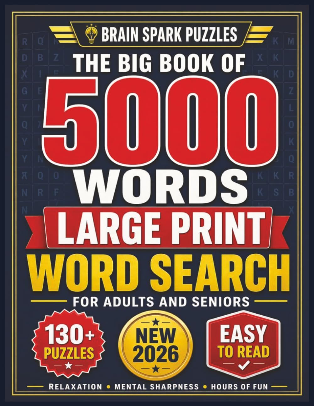 Big Book Large Print Word Search