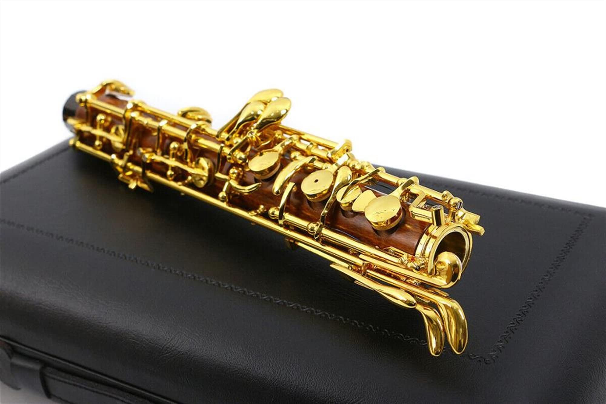 Strumento Oboe Nuovo Oboe C Tone Body Body Golden Key Silver Plated Profession Sound Wooden Principiante di Oboe