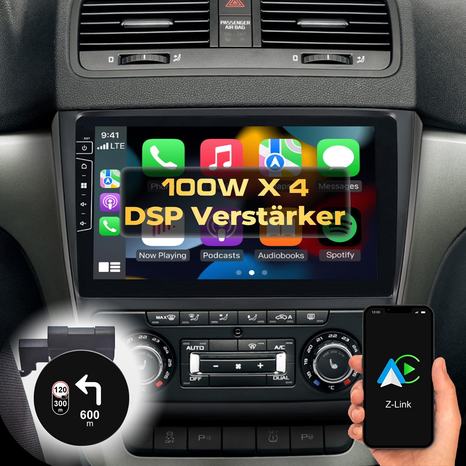 DYNAVIN Android Autoradio Navi für Skoda Yeti 2009-2017, 10,1 Zoll OEM Radio mit Wireless Carplay und Android Auto | Head-up Display | Inkl. DAB+: D9-151 Premium Flex