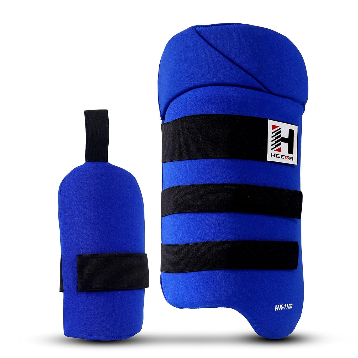 HEEGA HX-1100 Cricket Thigh Inner Thigh Combo Pads for Men | Lower Body Safety Protection Equipment for Cricket Players | Flexible Fit (Right)-picture-20