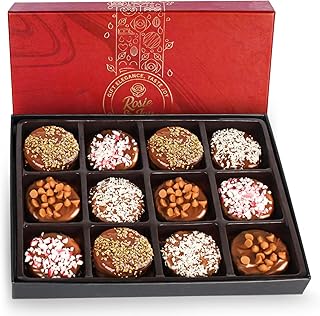 Gourmet Cookie Gift Basket – 12 Premium Cookies with Milk Chocolate & As...