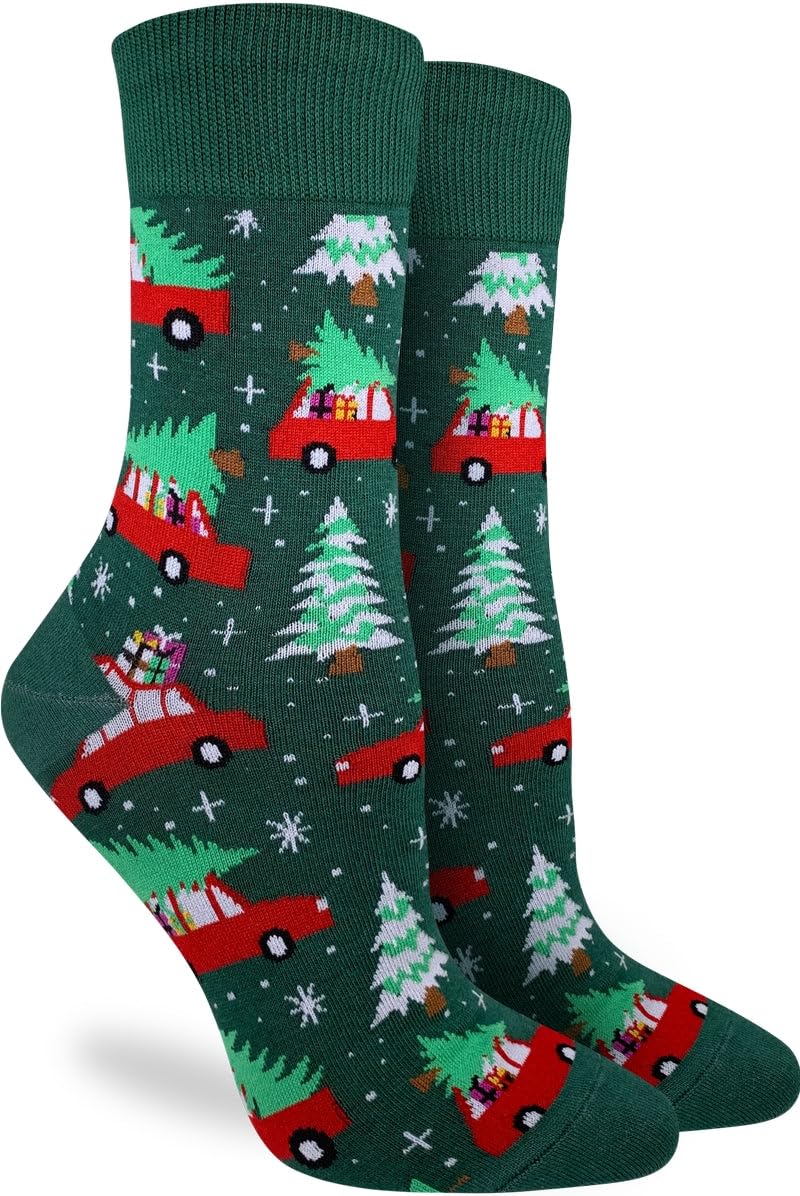 Good Luck Sock Women's Breaching Orcas Socks, Adult, Shoe Size 5-9 — view 98