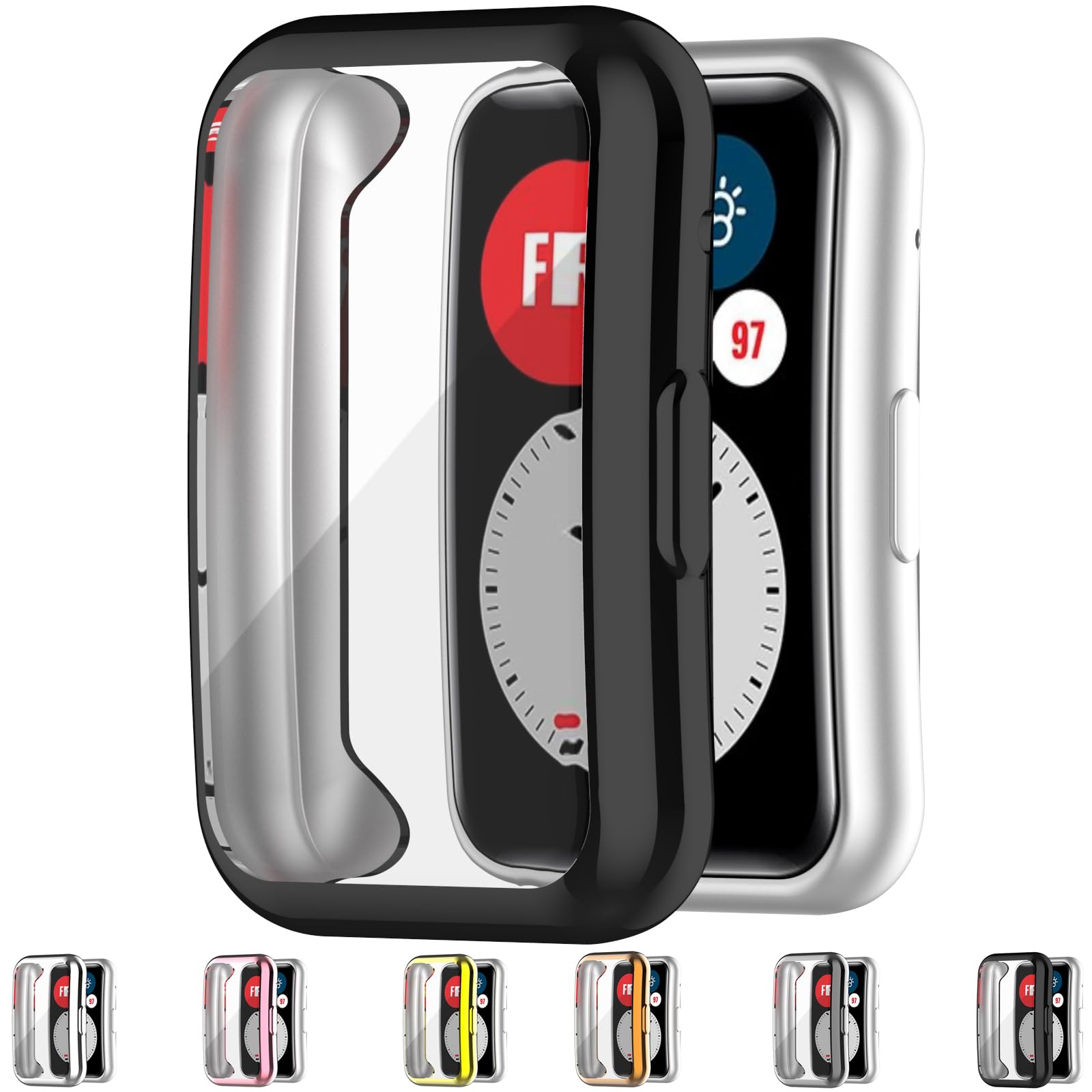 AWADUO Ersatz Smartwatch Schutzhülle Abdeckung kompatibel mi