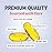Triple Strength Omega 3 Fish Oil 1200 mg | EPA & DHA | Wild Caught, Sustainably Sourced Omega-3 Fatty Acids | Premium Burpless Fish Oil Supplements | Non-GMO, Third-Party Tested | 30 Softgels