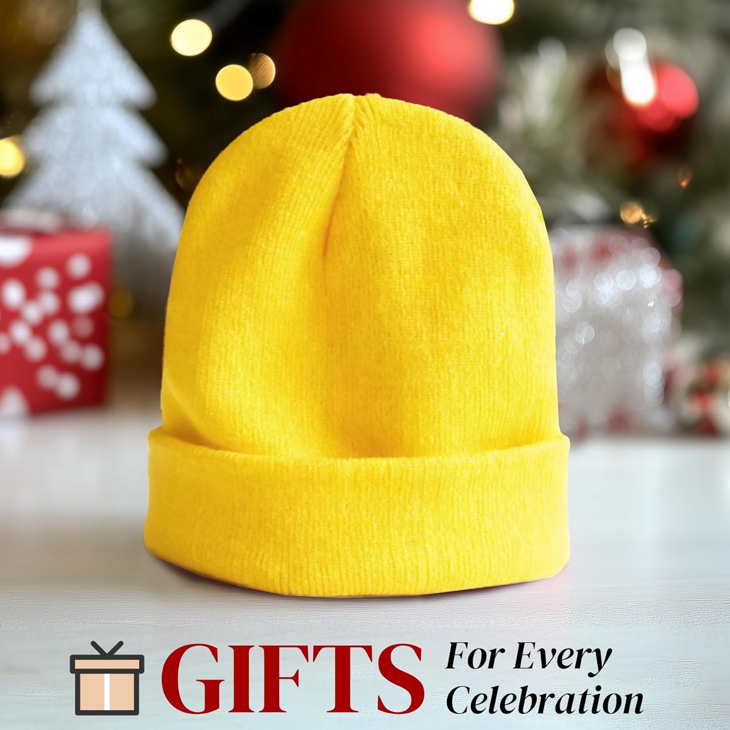 PFFY Beanie for Men Women Unisex Knit Cuffed Plain Winter Beanies Hats Skull Cap - Image 7