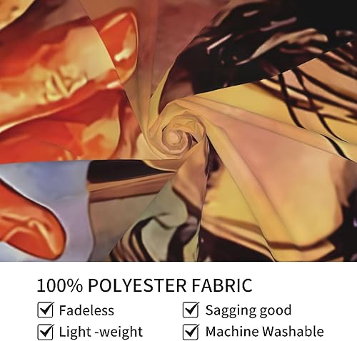 Miniatura 4 de Tapiz de película de terror con diseño de gritos, telón de fondo para colgar en la pared, álbum de fotos, póster grande para el hogar, decoración