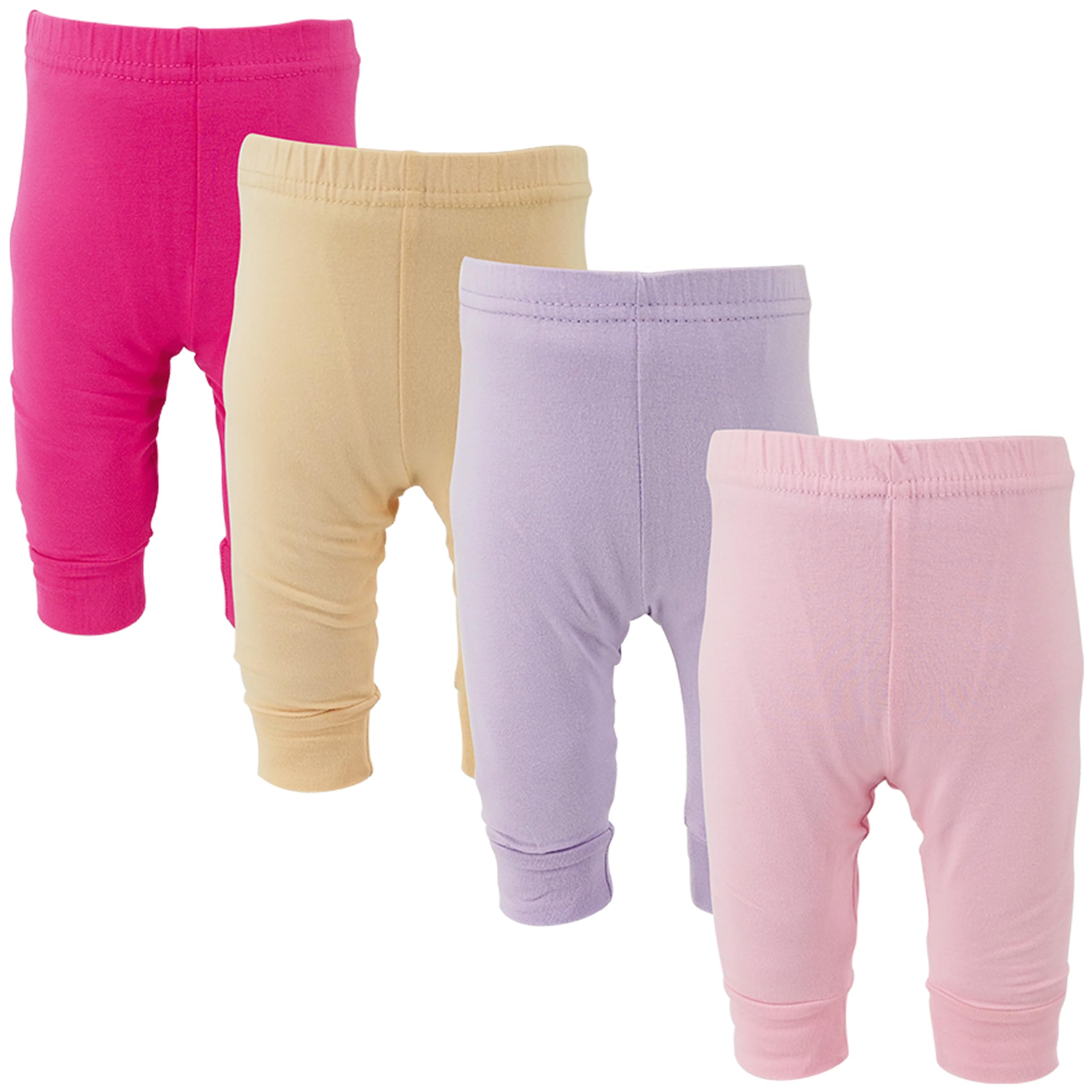 123 Bear Baby Pants, Cotton Spandex Leggings, Boy Girl Unisex
