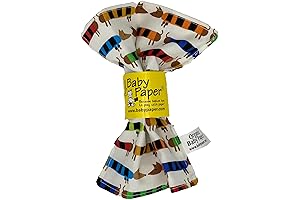 Adorable Organic Dachshund Crinkle Teether and Sensory Toy for Babies