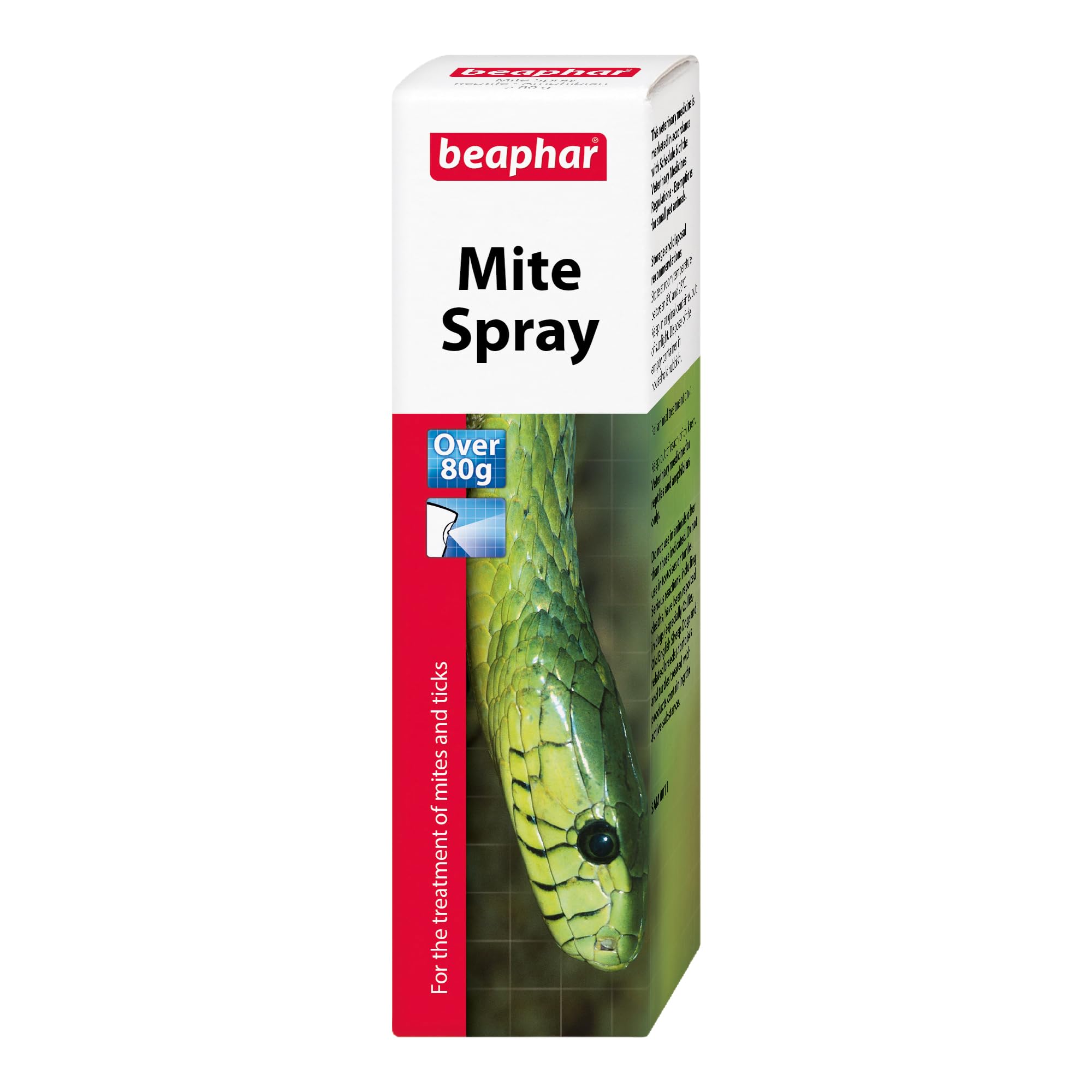 Beaphar Anti-Mite Spray for Reptiles 50ml