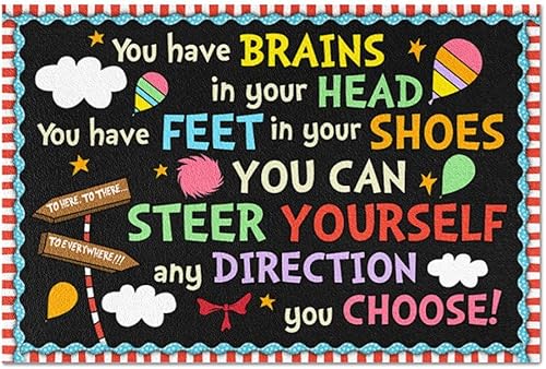 Agriism Tapete para puerta de entrada interior para porche de bienvenida divertido tapete antideslizante para profesores puedes dirigirte en