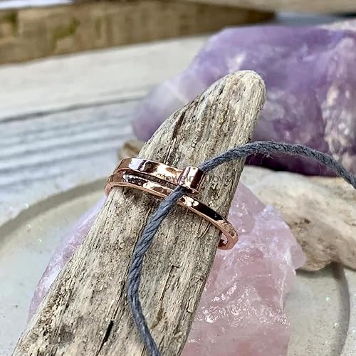 Miniatura 8 de Artisan-Crafted Silver Crochet Ring  Unique Handmade Elegance (sterling-silver)