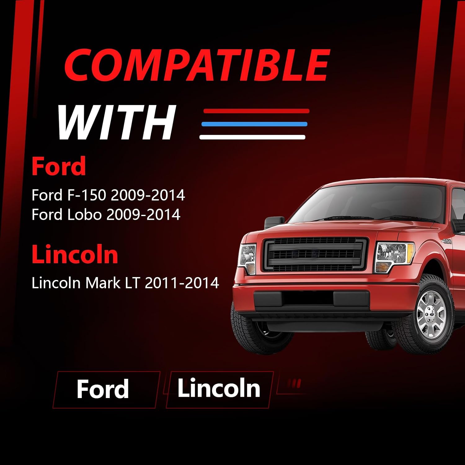 911-307 Vapor Canister Compatible with Ford F-150 F150 Lobo Lincoln Mark LT 2009 2010 2011 2012 2013 2014 Evap Charcoal Canister Replace 9L3Z9D653C