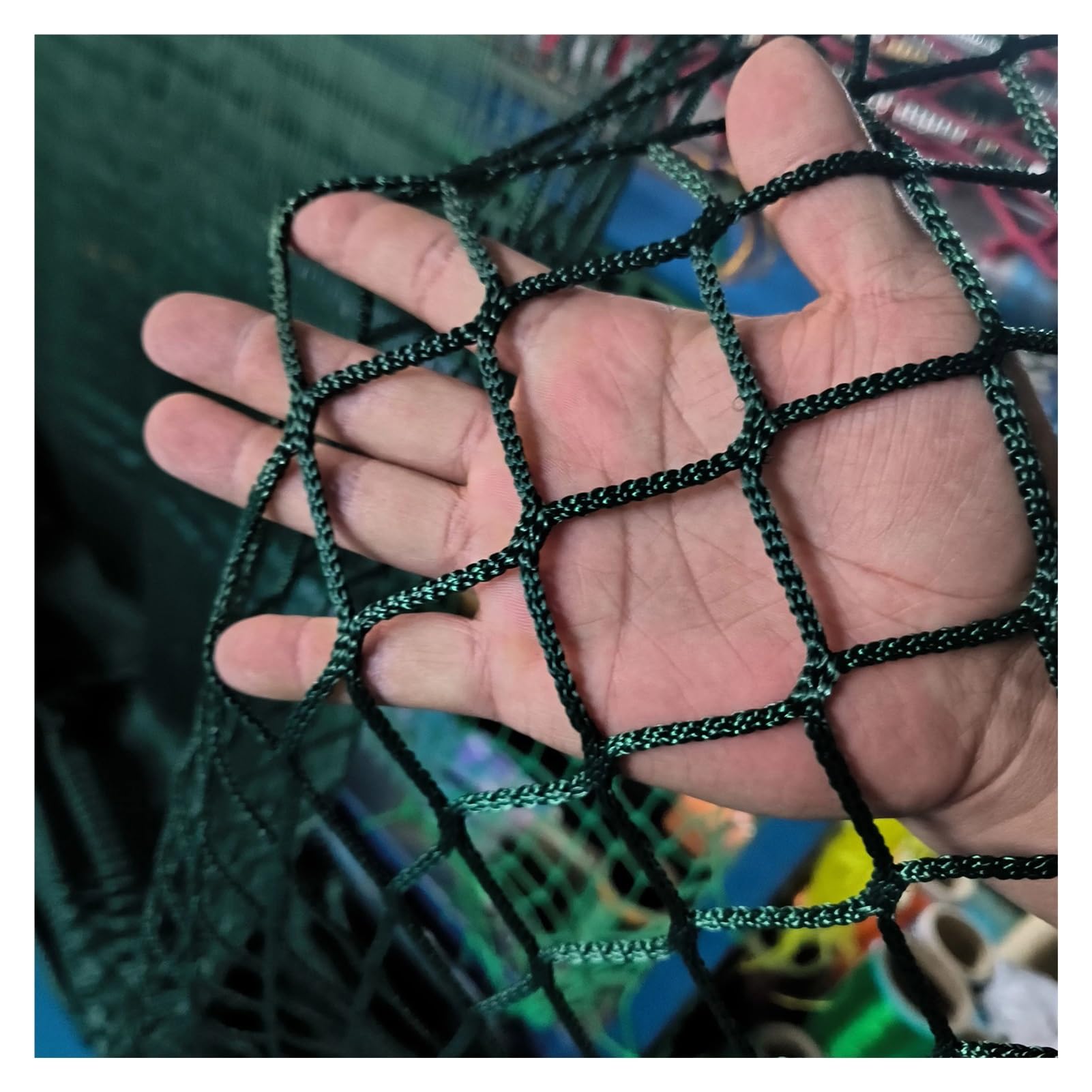 GLDYTVF Outdoor Climbing Net for Plant Protect4cm Mesh 1.2x9m Strong 4mm Polyester Rope Ideal for AnimalSafe & Weather Resi