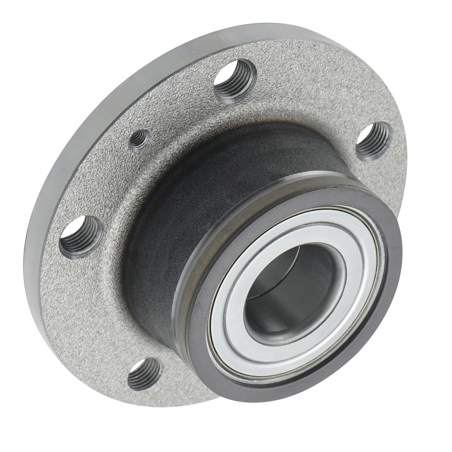 Detroit Axle - Rear Wheel Bearing Hub for 2005-2018 Volkswagen Jetta, 2006-2019 Passat, Replacement Wheel Hub Bearing Assembly Hubs